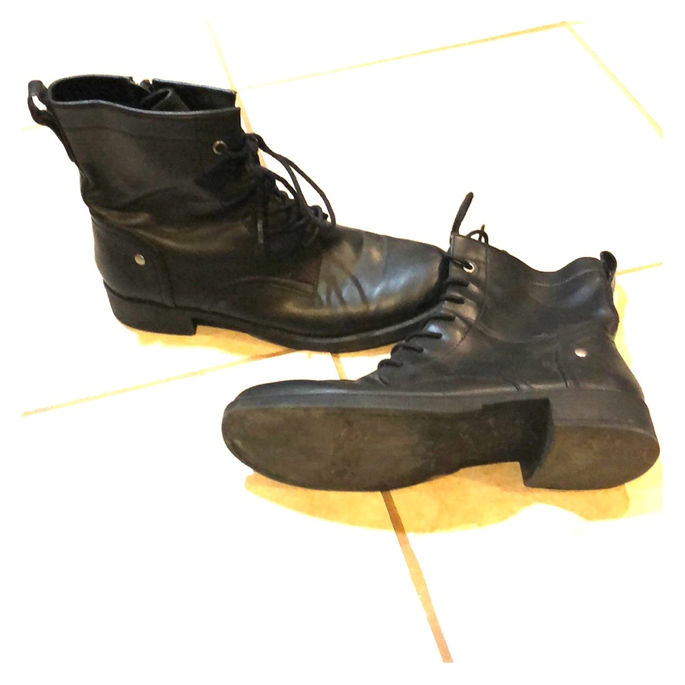 Nine West combat boots